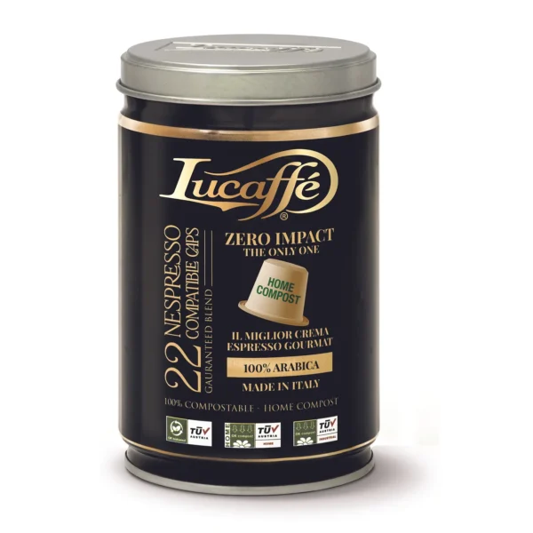 Lucaffe 22 Capsulas Café 100% Arabica para Nespresso